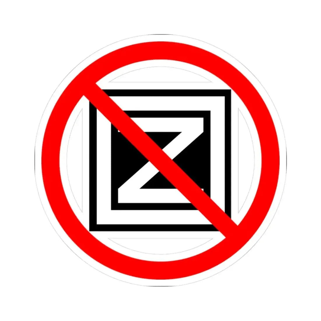 Stop Russian Invasion (Political) STICKER Vinyl Kiss-Cut Decal 3 Inch White - The Sticker Space