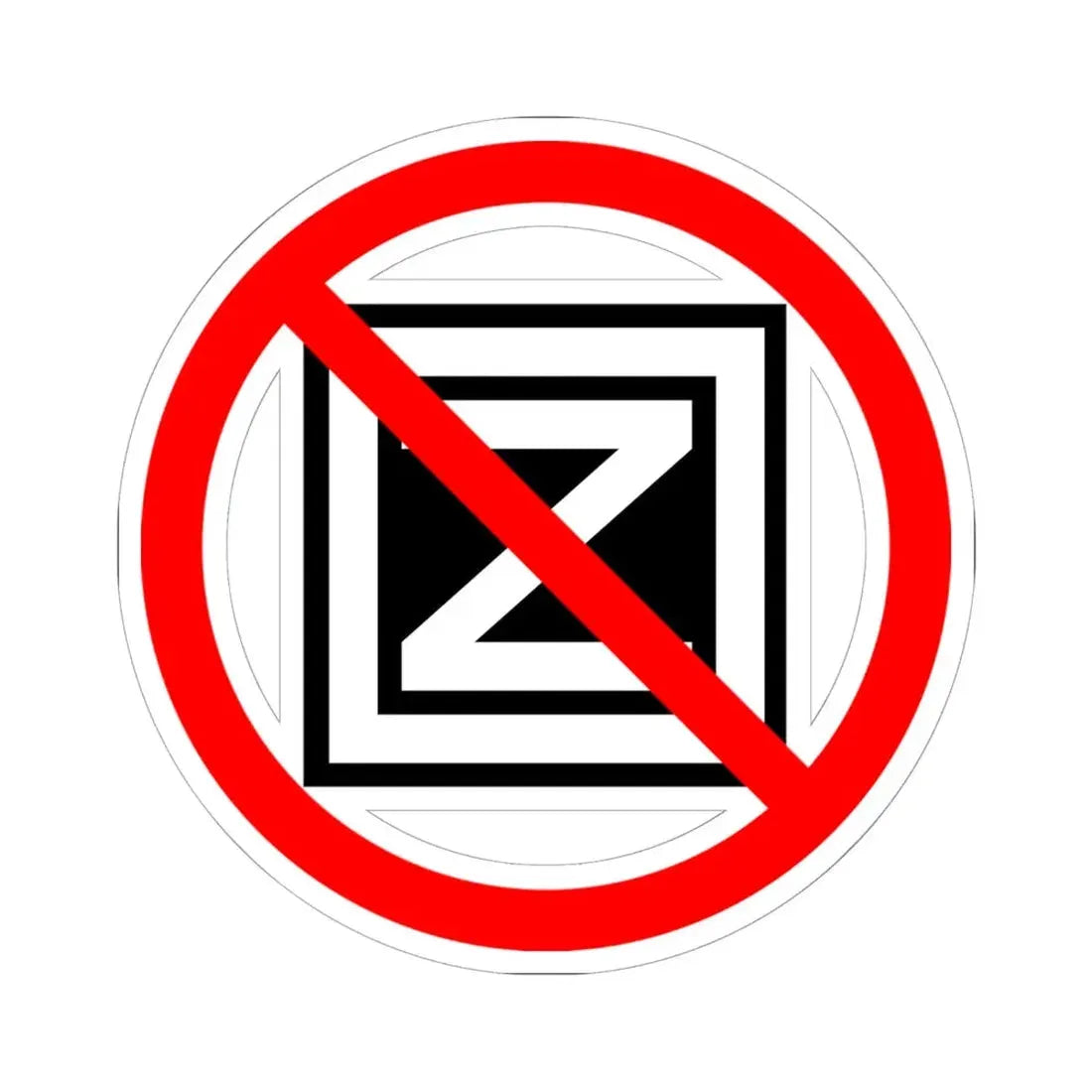 Stop Russian Invasion (Political) STICKER Vinyl Kiss-Cut Decal 6 Inch White - The Sticker Space