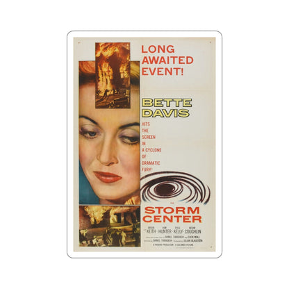 Storm Center 1956 Movie Poster STICKER Vinyl Die-Cut Decal-4 Inch-The Sticker Space