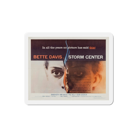 Storm Center 1956 v2 Movie Poster Die-Cut Magnet-2 Inch-The Sticker Space