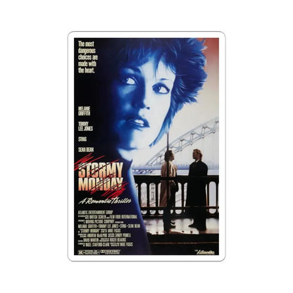 Stormy Monday 1988 Movie Poster - STICKER Vinyl Kiss-Cut Decal 6 Inch White - The Sticker Space
