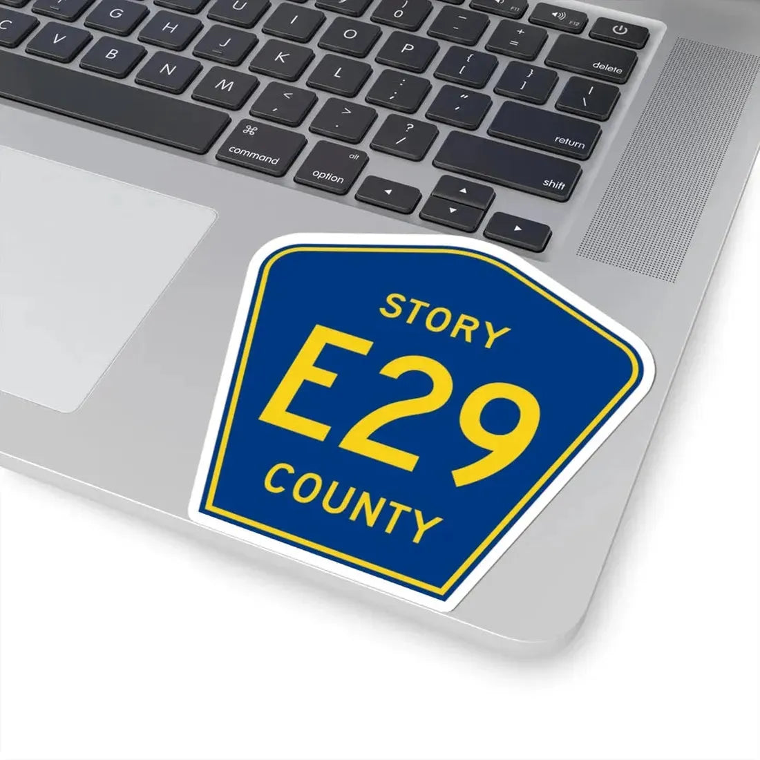 Story County Route E29 IA (Iowa) (Road Sign) STICKER Vinyl Kiss-Cut Decal - The Sticker Space