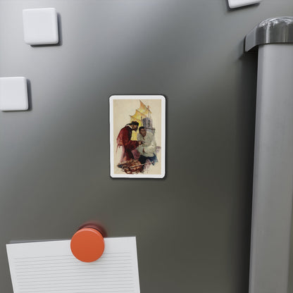 Story illustration_10 (Magazine Illustration) Refrigerator Magnet-The Sticker Space