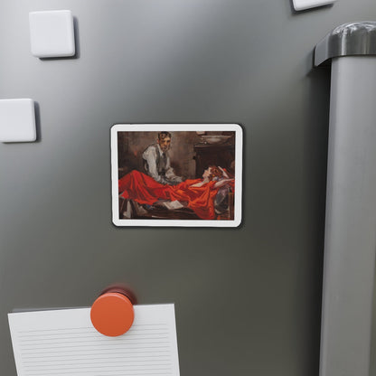 Story illustration_3 (Magazine Illustration) Refrigerator Magnet-The Sticker Space