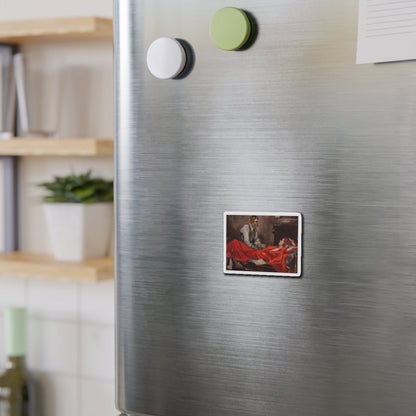 Story illustration_3 (Magazine Illustration) Refrigerator Magnet-The Sticker Space