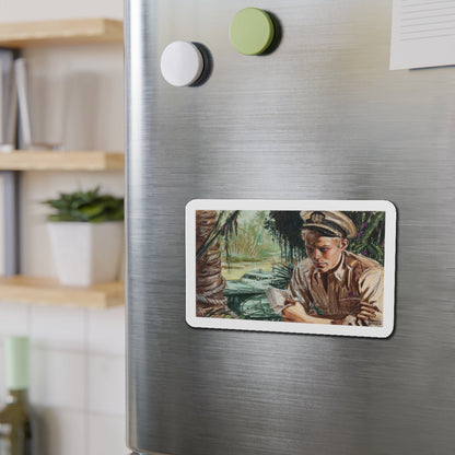 Story illustration_5 (Magazine Illustration) Refrigerator Magnet-The Sticker Space