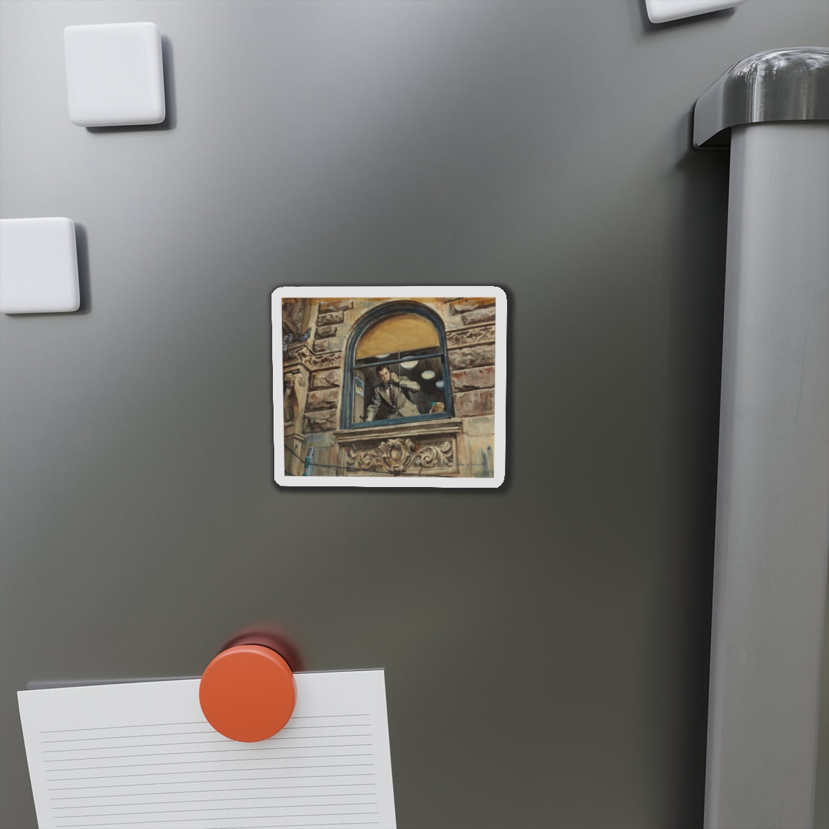 Story illustration_9 (Magazine Illustration) Refrigerator Magnet-The Sticker Space