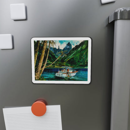 Story illustrations (1) (Magazine Illustration) Refrigerator Magnet-The Sticker Space