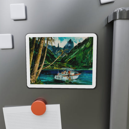 Story illustrations (1) (Magazine Illustration) Refrigerator Magnet-The Sticker Space