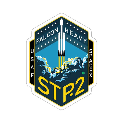 STP-2 (SpaceX) STICKER Vinyl Die-Cut Decal 4 Inch - The Sticker Space