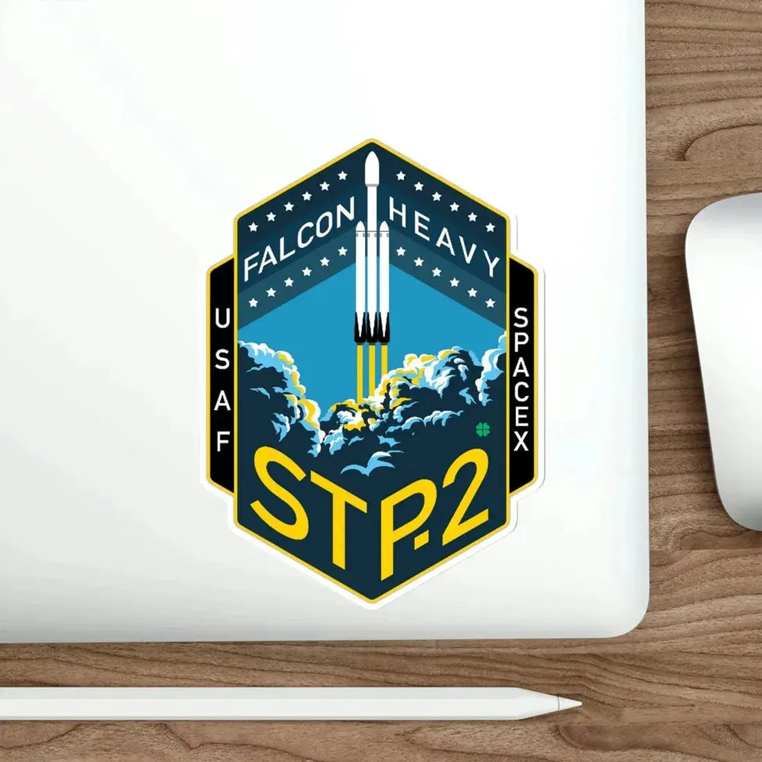 STP-2 (SpaceX) STICKER Vinyl Die-Cut Decal - The Sticker Space