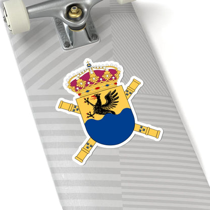 Östra arméfördelningen vapen (Sweden) (Coat of Arms) STICKER Vinyl Kiss-Cut Decal - The Sticker Space