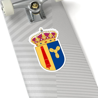 Östra marinkommandot underhållsbataljonen vapen (Sweden) (Coat of Arms) STICKER Vinyl Kiss-Cut Decal - The Sticker Space