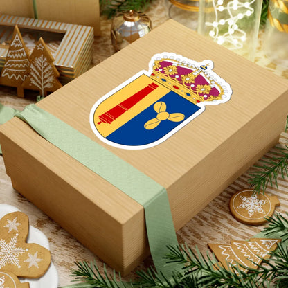 Östra marinkommandot underhållsbataljonen vapen (Sweden) (Coat of Arms) STICKER Vinyl Kiss-Cut Decal - The Sticker Space