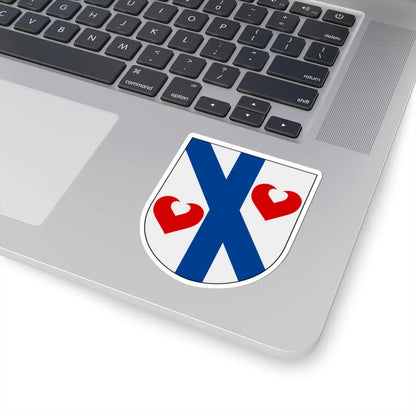 Östra Ny församling vapen (Sweden) (Coat of Arms) STICKER Vinyl Kiss-Cut Decal - The Sticker Space