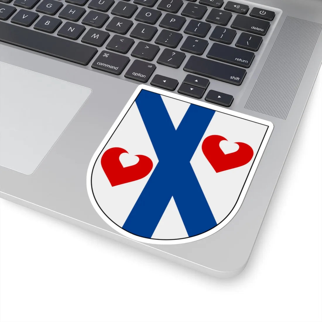 Östra Ny församling vapen (Sweden) (Coat of Arms) STICKER Vinyl Kiss-Cut Decal - The Sticker Space