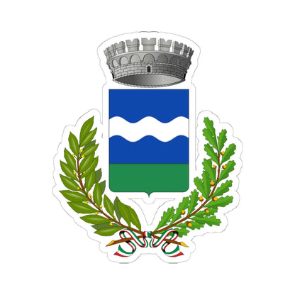 Stra-Stemma (Italy) (Coat of Arms) STICKER Vinyl Kiss-Cut Decal 6 Inch White - The Sticker Space