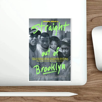 Straight Out of Brooklyn 1991 Movie Poster STICKER Vinyl Die-Cut Decal - The Sticker Space