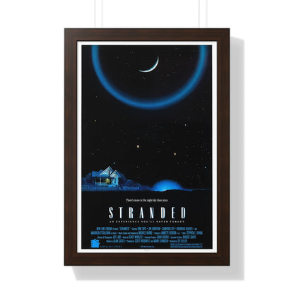 STRANDED 1987 - Framed Movie Poster-16″ x 24″-The Sticker Space