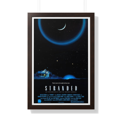 STRANDED 1987 - Framed Movie Poster-20" x 30"-The Sticker Space