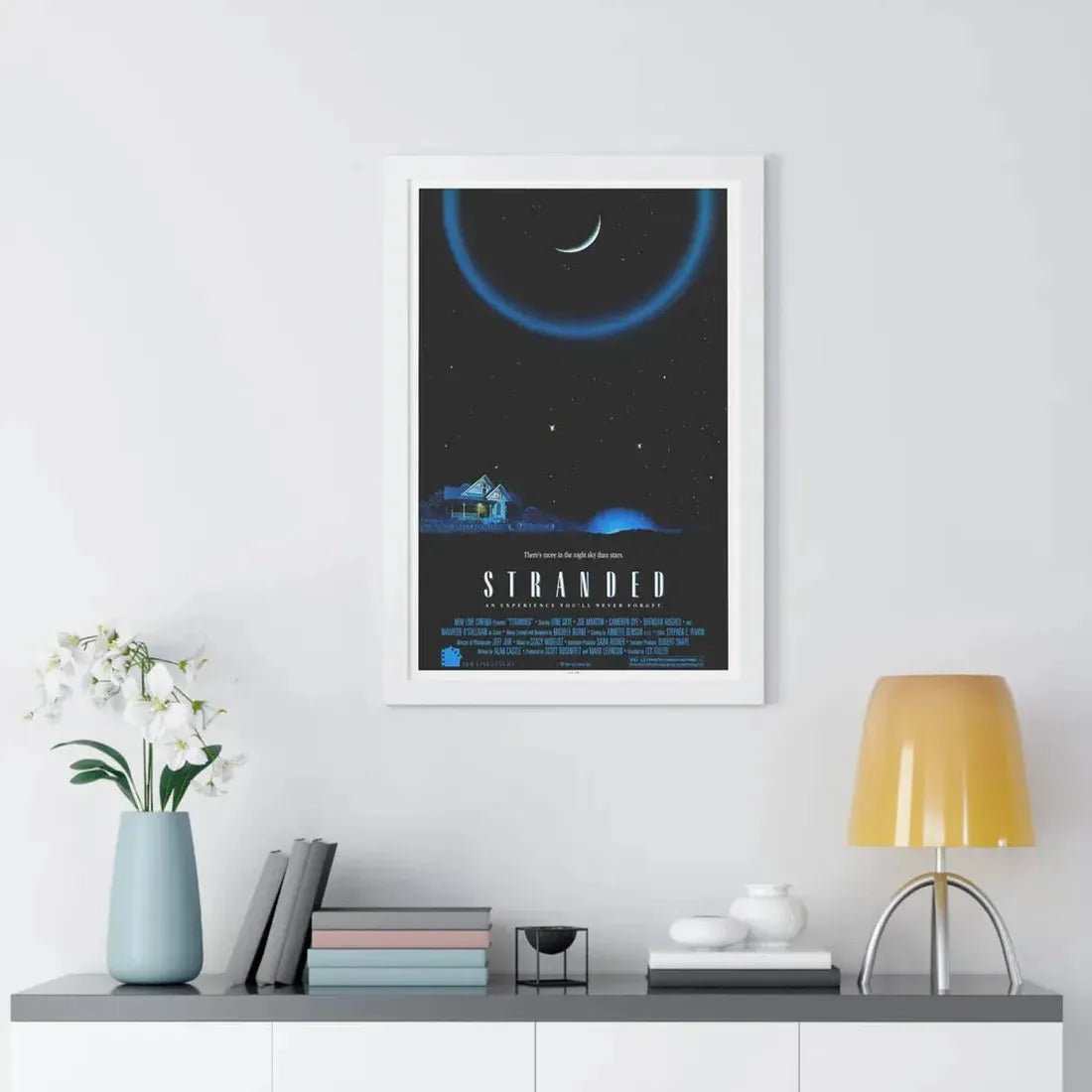 STRANDED 1987 - Framed Movie Poster - The Sticker Space