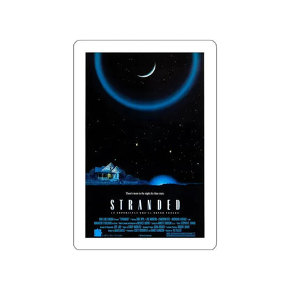 STRANDED 1987 Movie Poster STICKER Vinyl Die-Cut Decal 4 Inch - The Sticker Space