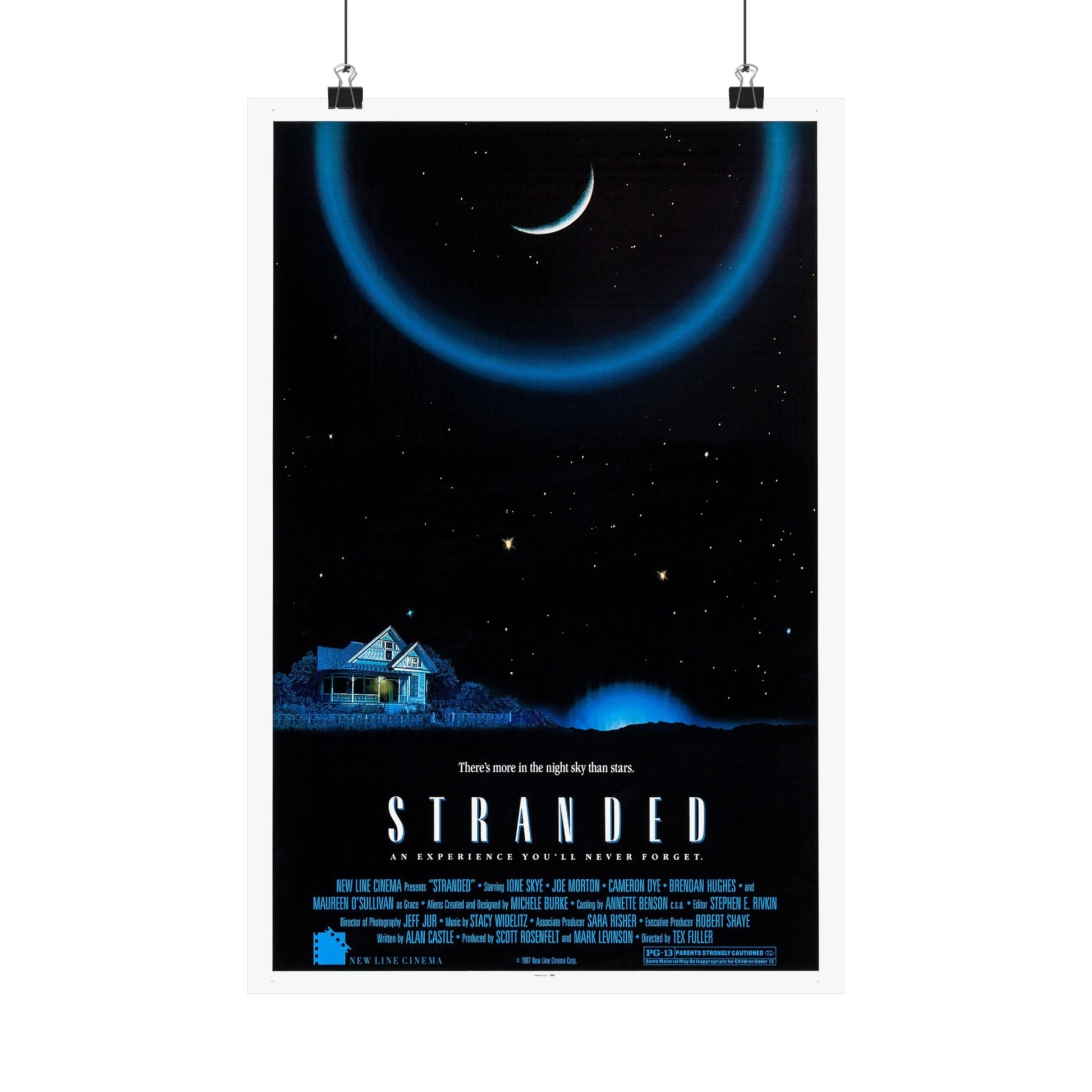 STRANDED 1987 - Paper Movie Poster-12″ x 18″-The Sticker Space