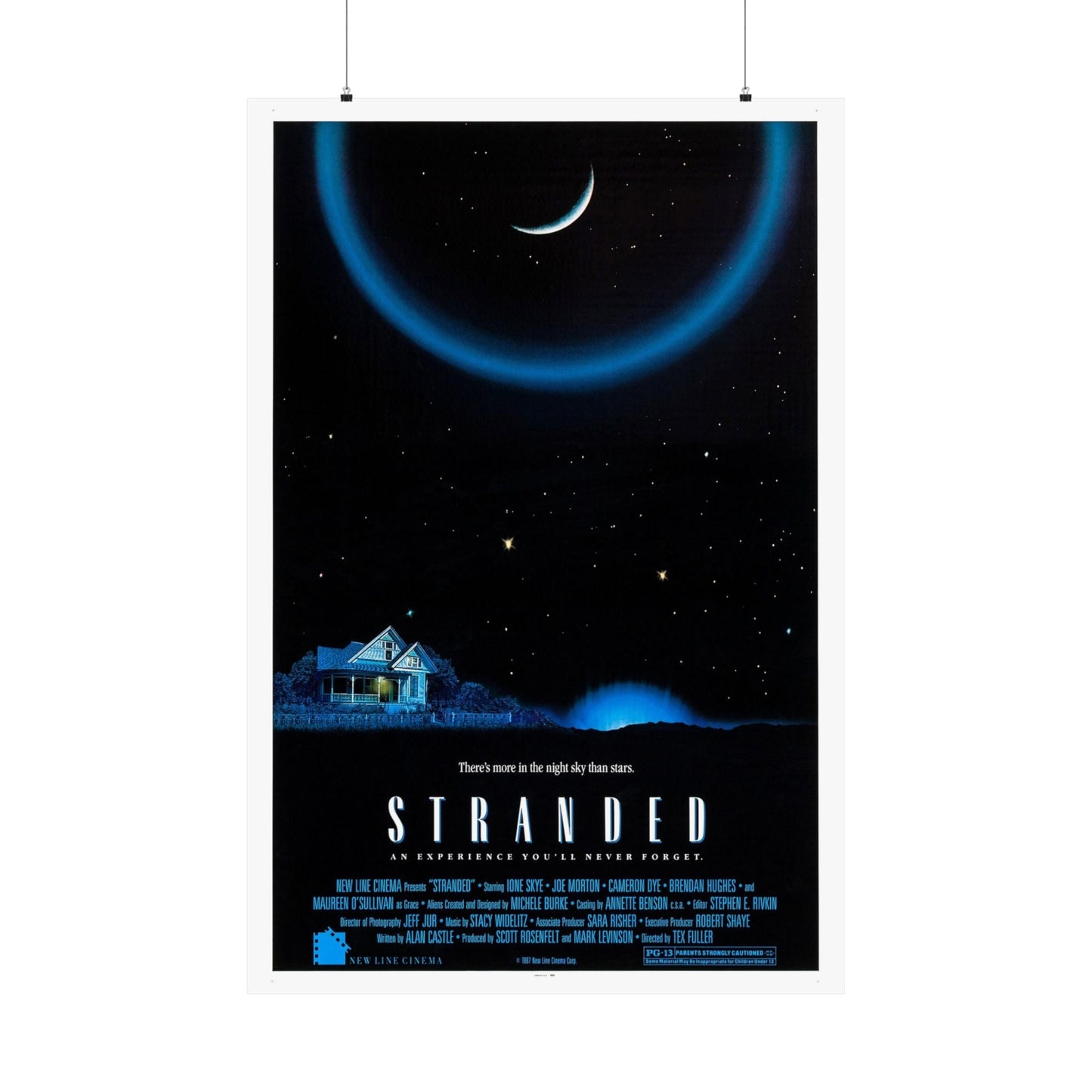 STRANDED 1987 - Paper Movie Poster-36" x 54"-The Sticker Space