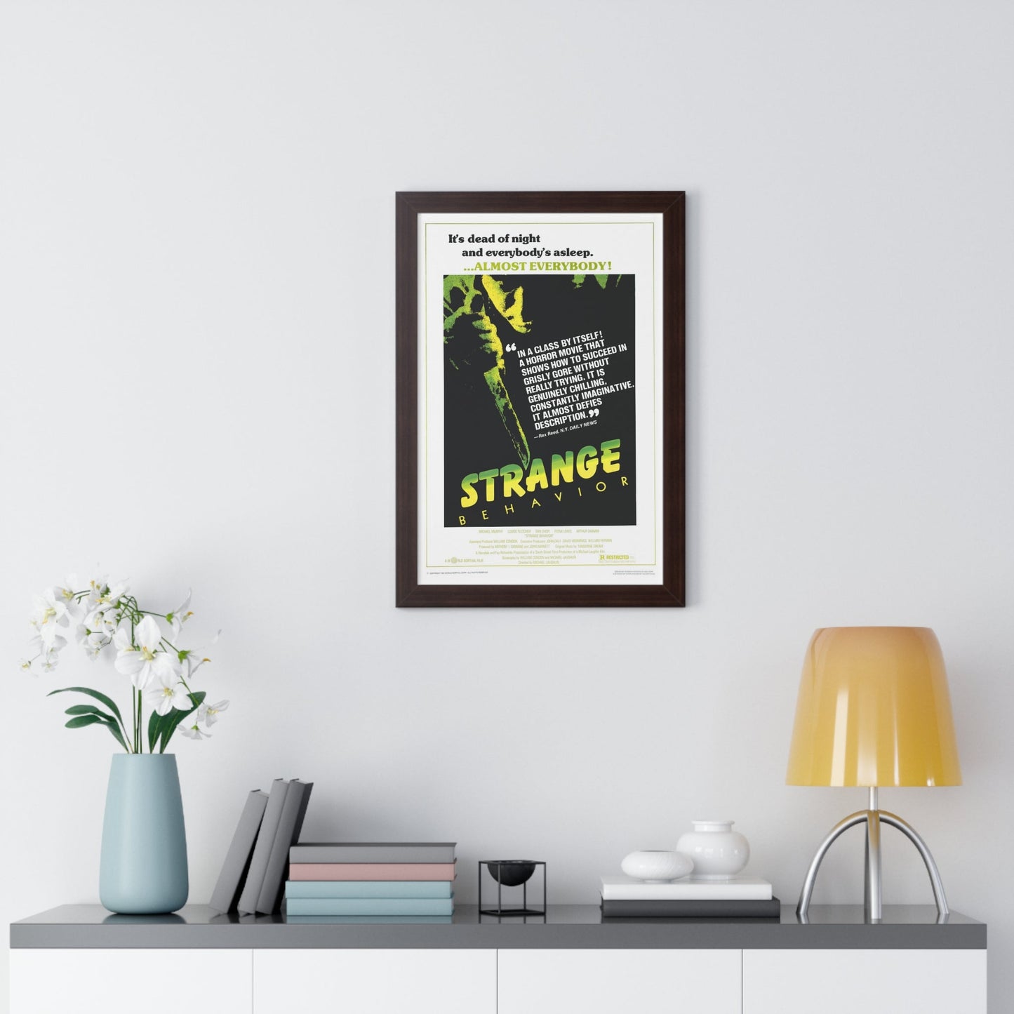 STRANGE BEHAVIOUR (DEAD KIDS) 1981 - Framed Movie Poster-The Sticker Space