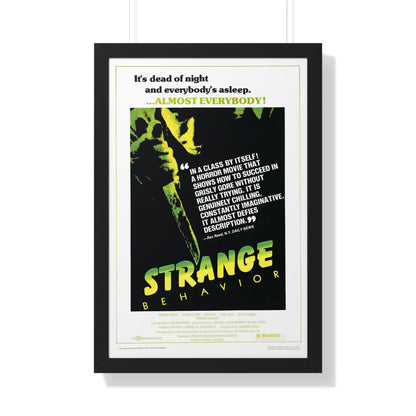 STRANGE BEHAVIOUR (DEAD KIDS) 1981 - Framed Movie Poster-20" x 30"-The Sticker Space