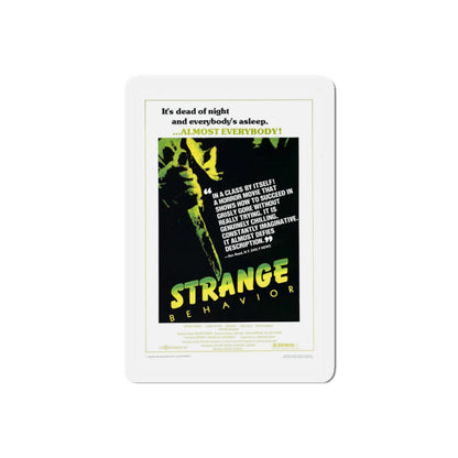 STRANGE BEHAVIOUR (DEAD KIDS) 1981 Movie Poster - Refrigerator Magnet-6" × 6"-The Sticker Space