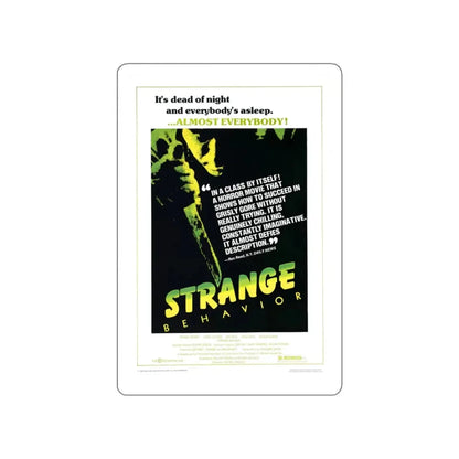 STRANGE BEHAVIOUR (DEAD KIDS) 1981 Movie Poster STICKER Vinyl Die-Cut Decal 3 Inch - The Sticker Space