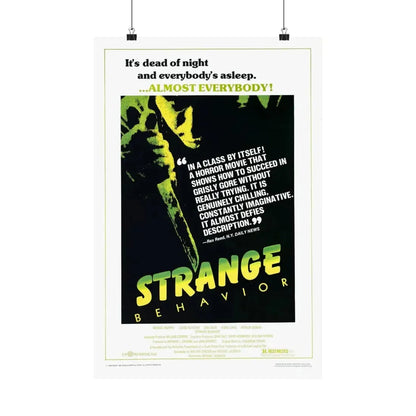 STRANGE BEHAVIOUR (DEAD KIDS) 1981 - Paper Movie Poster 16″ x 24″ Matte - The Sticker Space