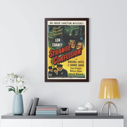 STRANGE CONFESSION 1945 - Framed Movie Poster-The Sticker Space