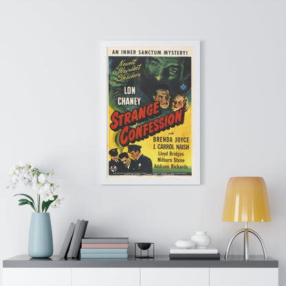 STRANGE CONFESSION 1945 - Framed Movie Poster-The Sticker Space