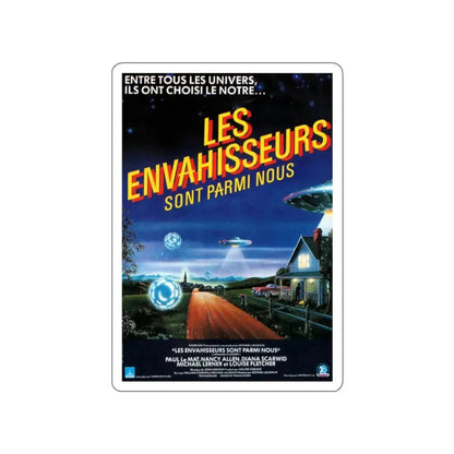 STRANGE INVADERS (FRENCH) 1983 Movie Poster STICKER Vinyl Die-Cut Decal 2 Inch - The Sticker Space