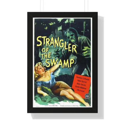 STRANGLER OF THE SWAMP 1946 - Framed Movie Poster 16″ x 24″ Black - The Sticker Space
