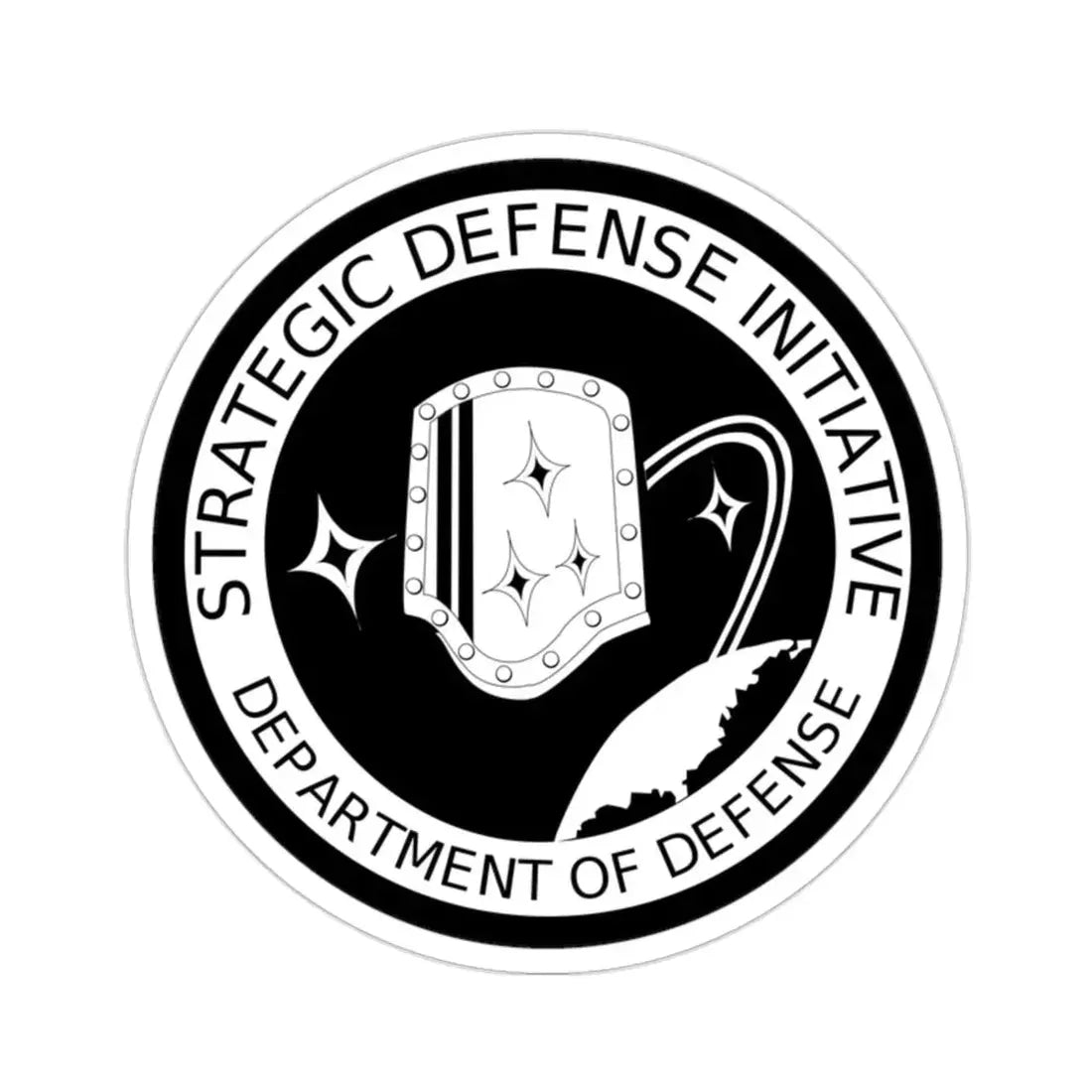 Strategic Defense Initiative 2 STICKER Vinyl Die-Cut Decal 2 Inch - The Sticker Space