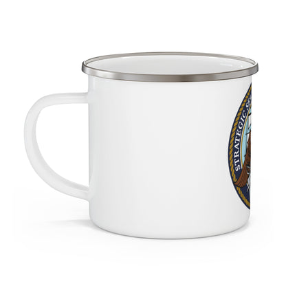 Strategic Sealift Officer Force (U.S. Navy) Enamel Mug 12oz-12oz-The Sticker Space