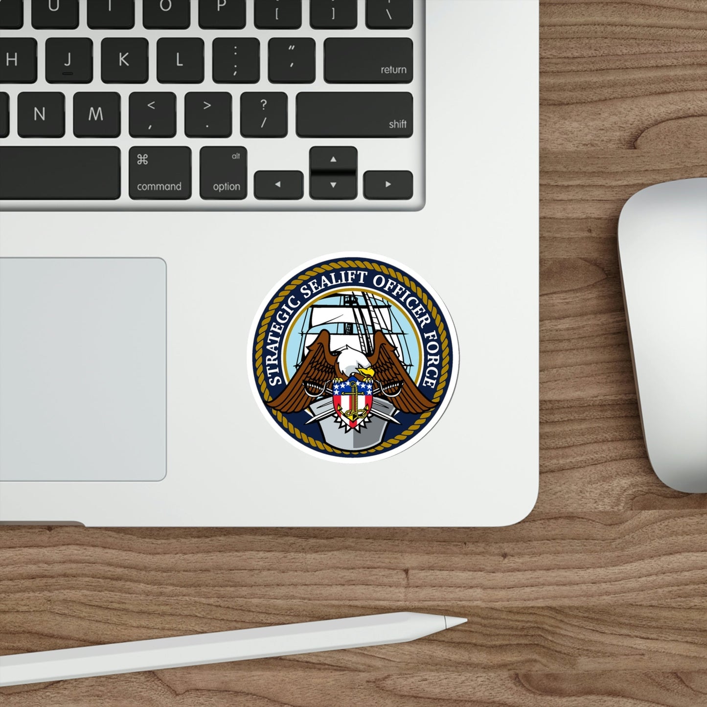 Strategic Sealift Officer Force (U.S. Navy) STICKER Vinyl Die-Cut Decal-The Sticker Space