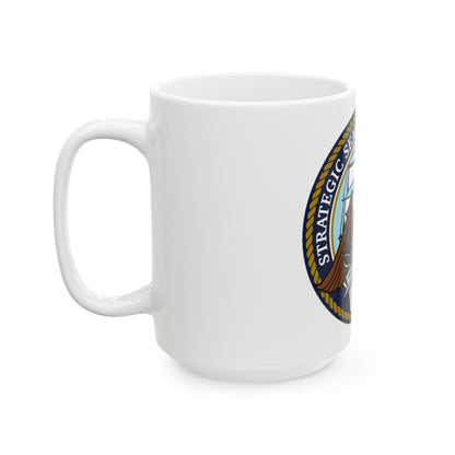 Strategic Sealift Officer Force (U.S. Navy) White Coffee Mug-The Sticker Space