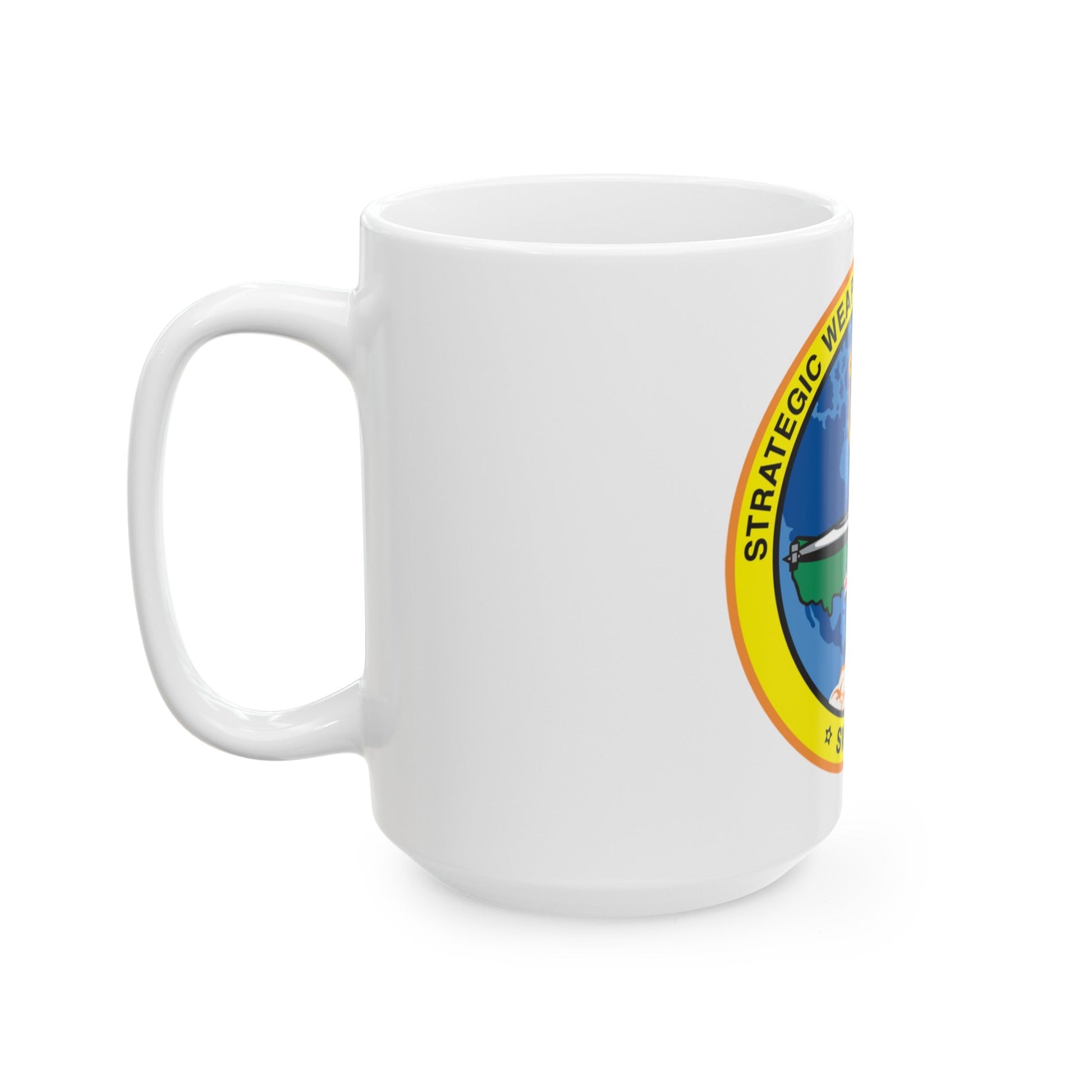 Strategic Weapons Facility Atlantic (U.S. Navy) White Coffee Mug-The Sticker Space