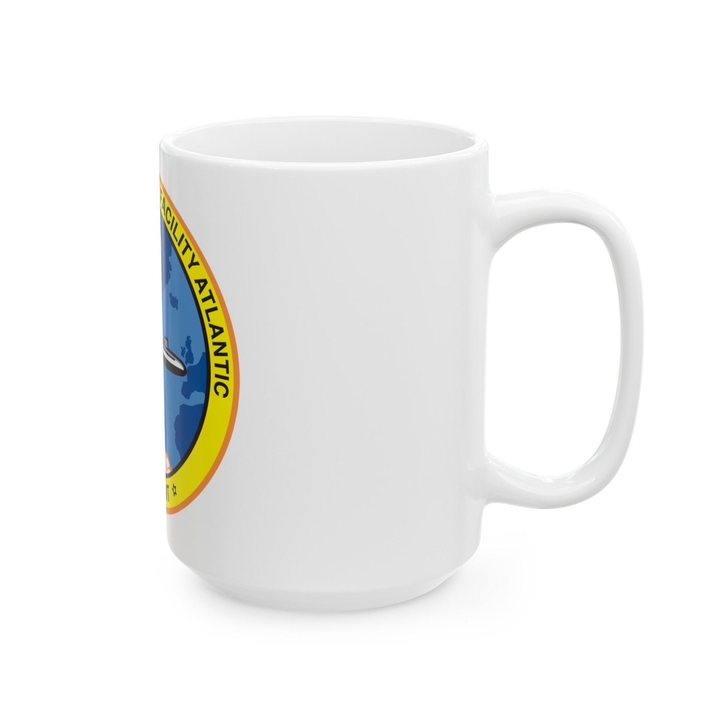 Strategic Weapons Facility Atlantic (U.S. Navy) White Coffee Mug-The Sticker Space