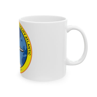 Strategic Weapons Facility Atlantic (U.S. Navy) White Coffee Mug-The Sticker Space