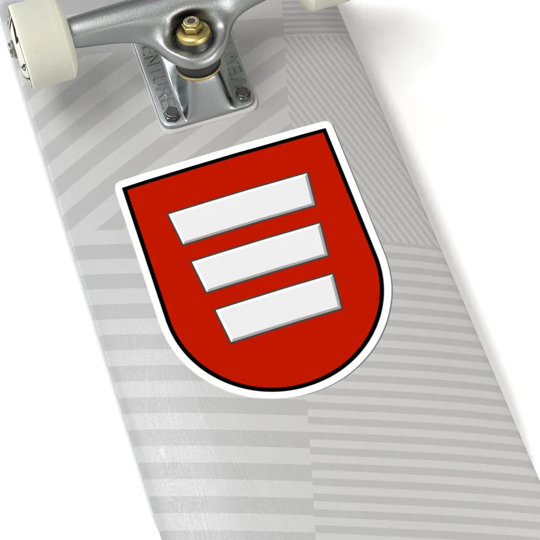 Stratyn coat of arms XVII (Ukraine) (Coat of Arms) STICKER Vinyl Kiss-Cut Decal - The Sticker Space