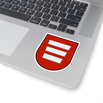 Stratyn coat of arms XVII (Ukraine) (Coat of Arms) STICKER Vinyl Kiss-Cut Decal - The Sticker Space