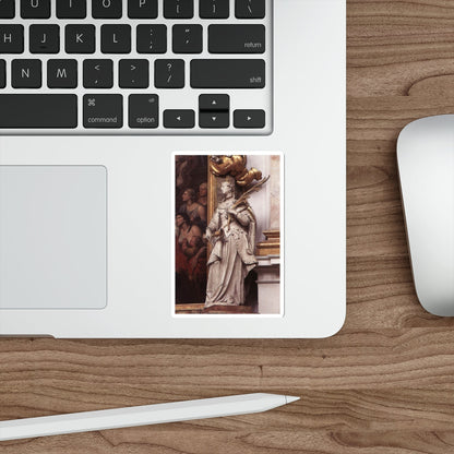 STRAUB, Johann Baptist - St Barbara (Artwork) STICKER Vinyl Die-Cut Decal-The Sticker Space