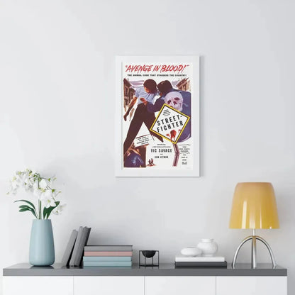 STREET FIGHTER 1959 - Framed Movie Poster - The Sticker Space