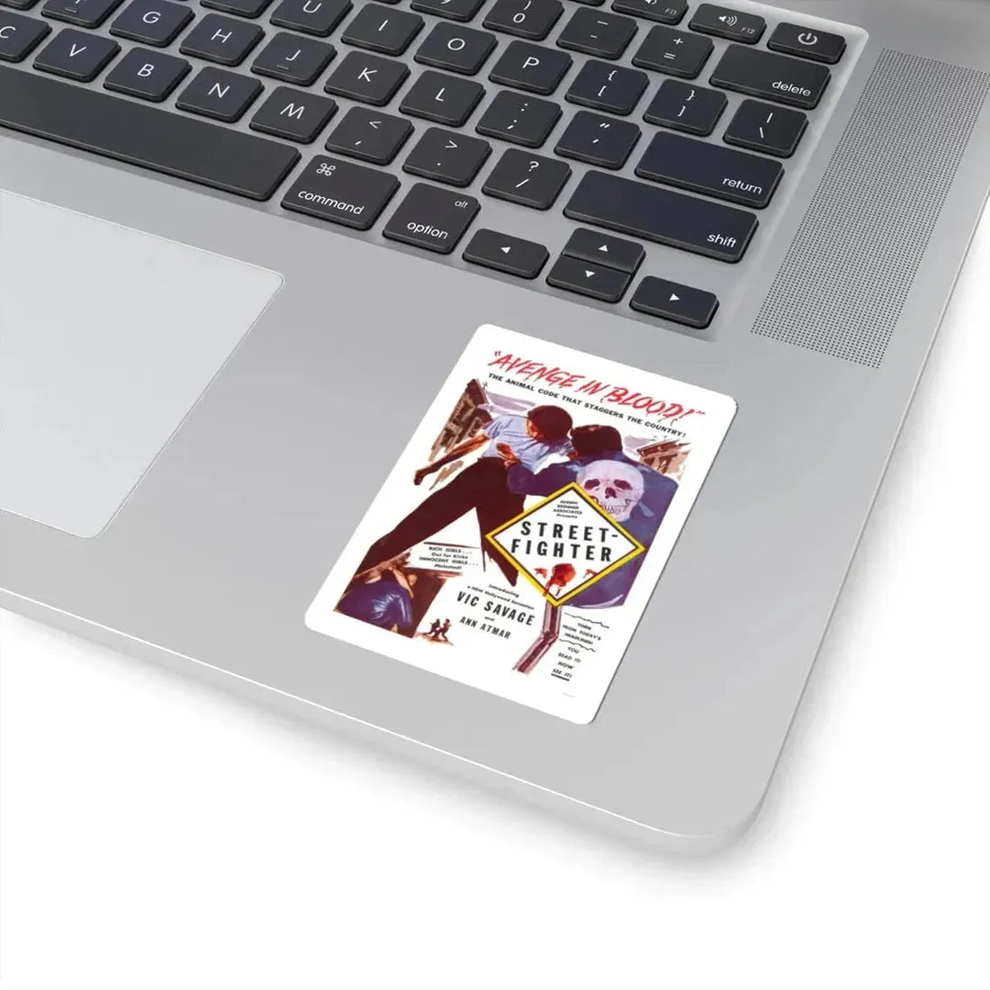 STREET FIGHTER 1959 Movie Poster - STICKER Vinyl Kiss-Cut Decal - The Sticker Space