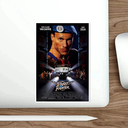 Street Fighter 1994 Movie Poster STICKER Vinyl Die-Cut Decal - The Sticker Space